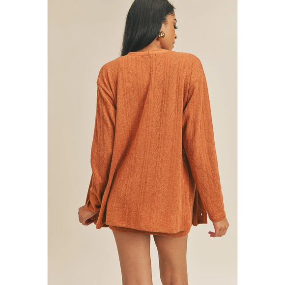 Cardigan Solid Color 3 Piece Set - Picture 7 of 10